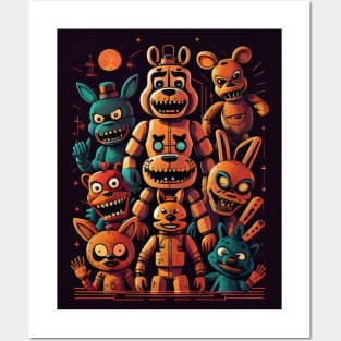 Five Nights At Freddys Posters and Art